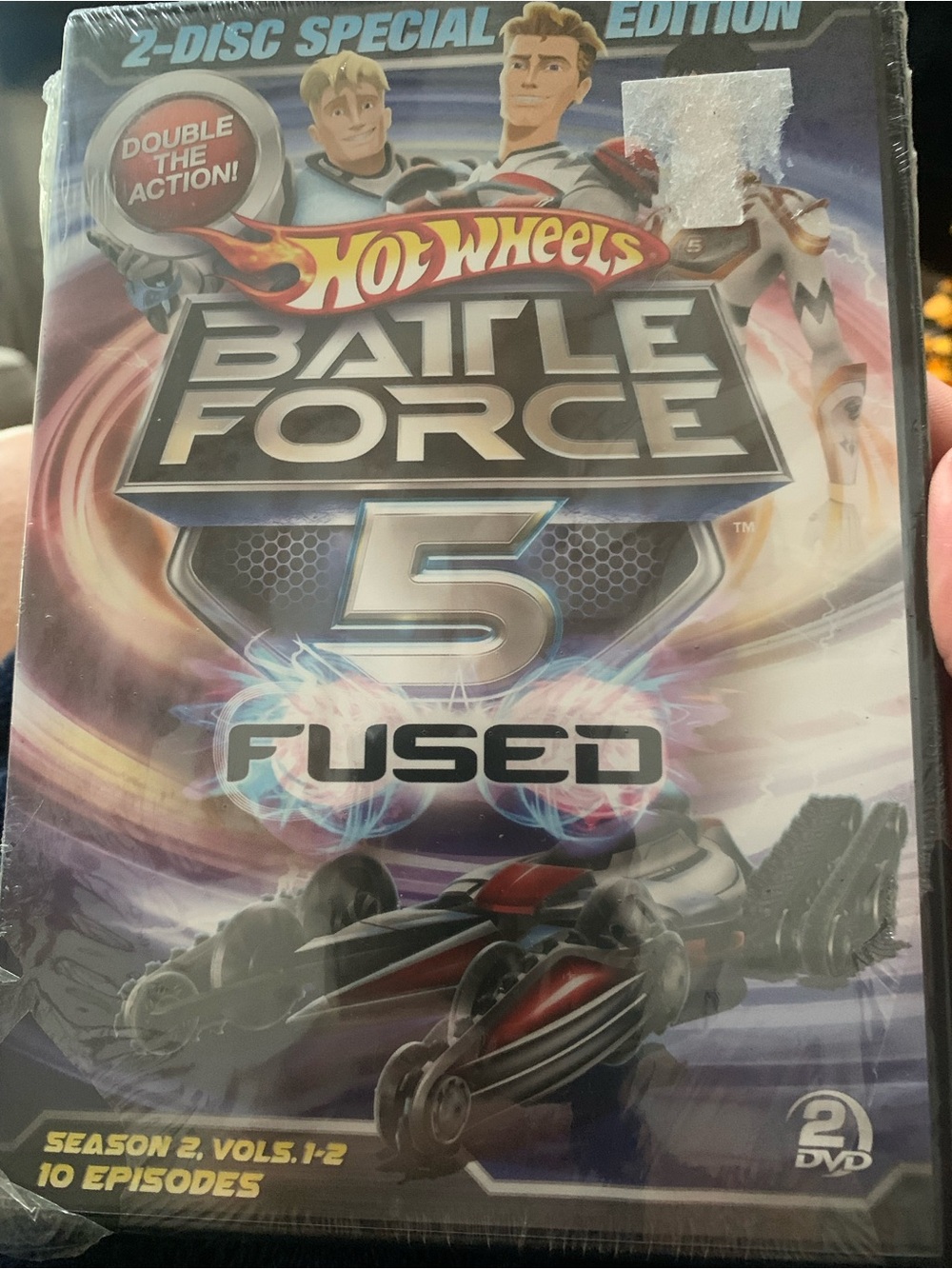 Hot Wheels Battle Force 5 Fused (Black & Red) DVD - Kids Toys